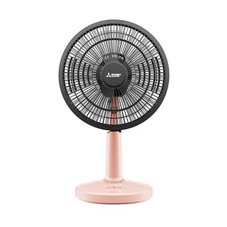 พัดลมตั้งโต๊ะ 12 นิ้ว MITSUBISHI D12A-GB CM-PK สีชมพู
