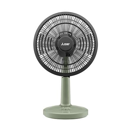 พัดลมตั้งโต๊ะ 12 นิ้ว MITSUBISHI D12A-GB CM-GR สีเขียว