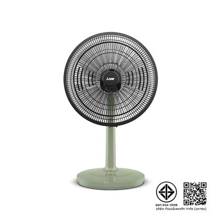 พัดลมตั้งโต๊ะ 18 นิ้ว MITSUBISHI D18A-GB CM-GR สีเขียว_2