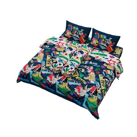 ชุดผ้าปูที่นอน 5 ฟุต (ชุด 6 ชิ้น) PREMIER SATIN LOONEY TUNES FJ009_1