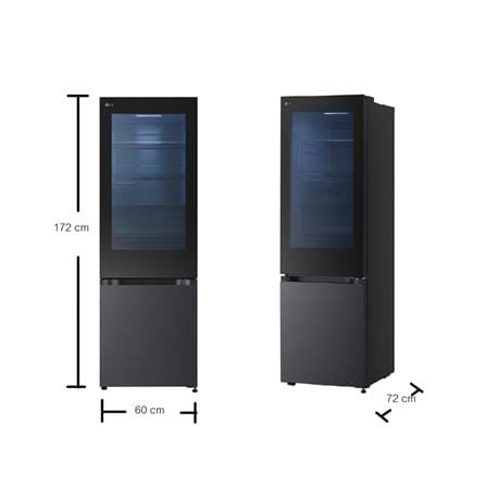 ตู้เย็น 2 ประตู LG GN-V389FQEF.AEPPLMT ฟรีซล่าง 12 คิว สีดำด้าน_8