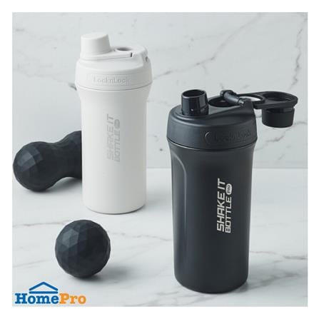 กระติกสุญญากาศ 0.65 ลิตร LOCKNLOCK SHAKE IT BOTTLE PRO STAINLESS สีเทา_2