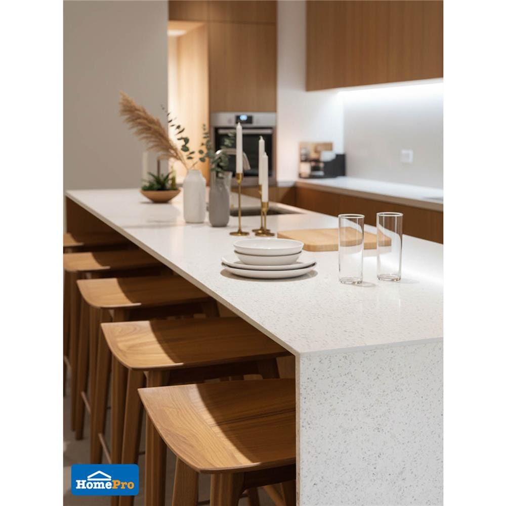 หินสังเคราะห์ 80x160 ซม. TARA เทอร์ราชโซ่ สีขาว