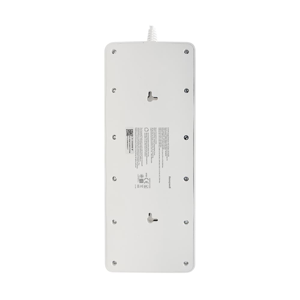 ปลั๊กป้องกันไฟกระชาก 6 ช่อง 2 USB 2 PD HONEYWELL