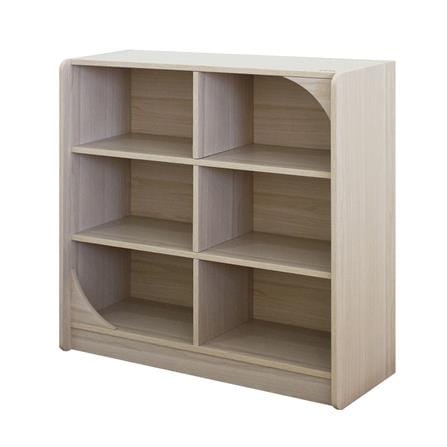 ตู้วางของโล่งสำหรับเด็ก 6 ช่อง OYAKOO CHALIE'S CUBE 82.4 ซม. สีไวท์โอ๊ค_0