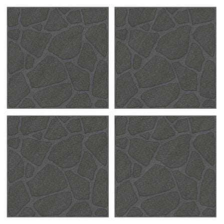 กระเบื้องพื้น 16x16 นิ้ว DURAGRES เอสเตบัน ดำ A 0.96 ตร.ม._1
