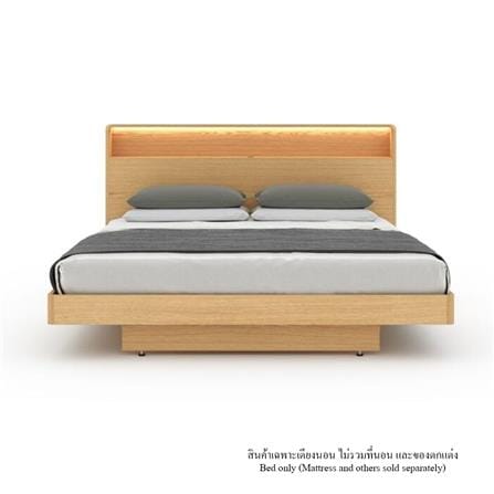 เตียง 6 ฟุต SB FURNITURE HAGI 19217661 สี MONACO OAK_3