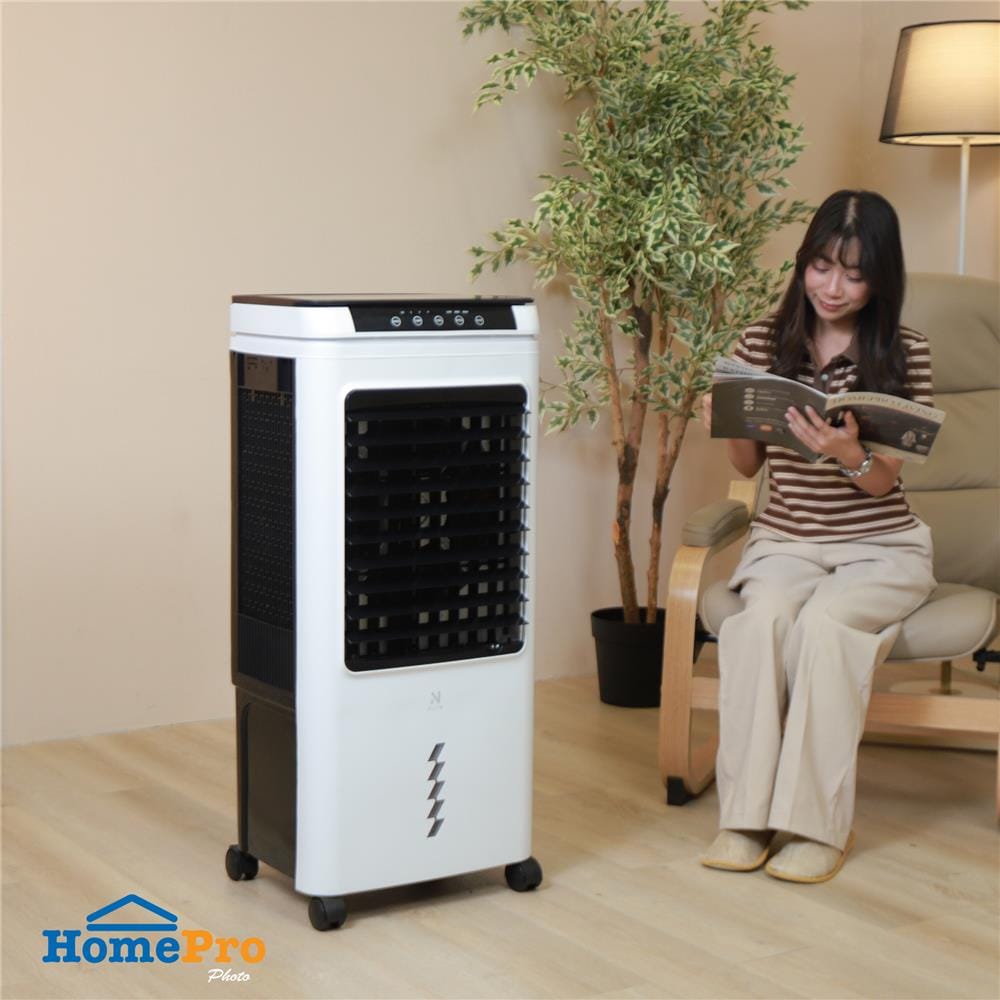 พัดลมไอเย็น NIKITO LF-720R สีขาว/ดำ