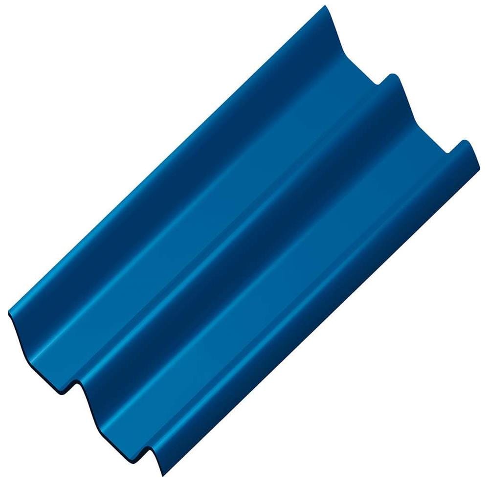 กระเบื้องหลังคา ลอนคู่ DURAONE 50x150x0.5 ซม. สีน้ำเงินวาสนา