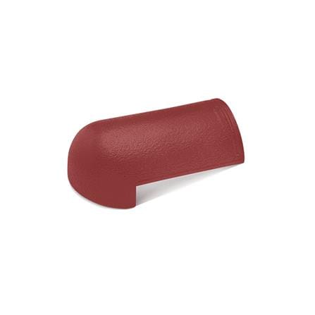 ครอบโค้งหางมน DURAONE ลอนเศรษฐี 20.7x35.7x2.4 ซม. สีแดงมหาลาภ_0