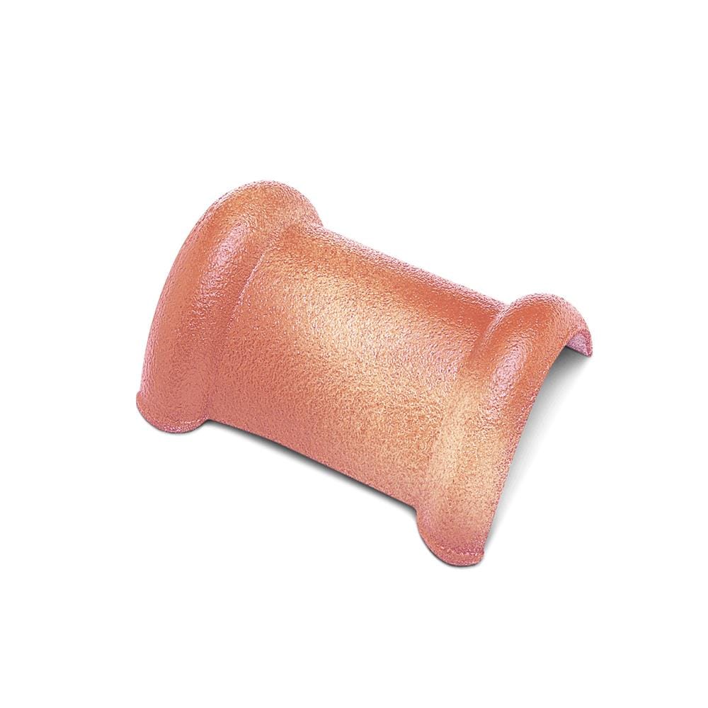 ครอบโค้ง 2 ทาง DURAONE ลอนเศรษฐี 2.4x24.8x33 ซม. สีส้มรุ่งอรุณ