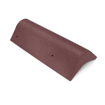 ครอบข้างปิดชาย DURAONE ลอนเศรษฐี 2.4x18x34.5 ซม. สีน้ำตาลสัมฤทธิ์_0