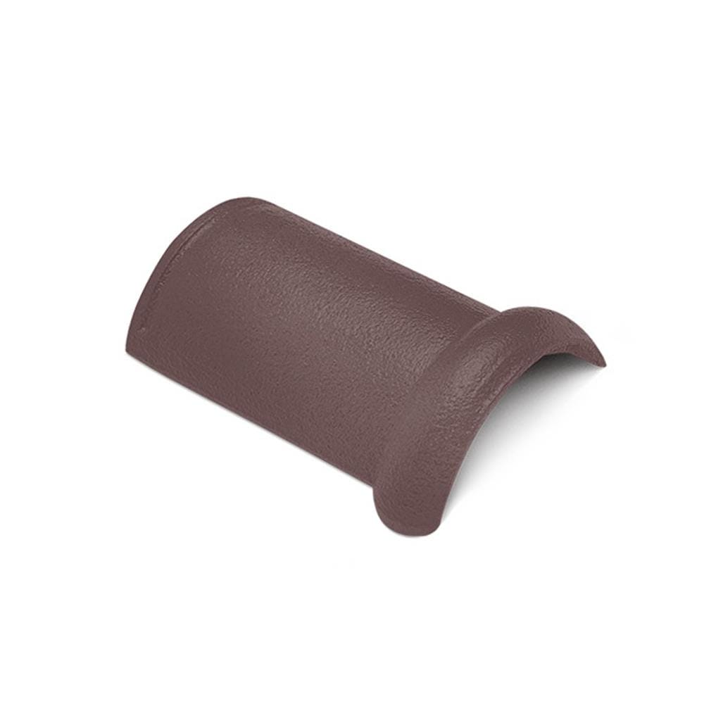 ครอบสันโค้ง DURAONE ลอนเศรษฐี 2.4x24.8x33 ซม. สีน้ำตาลสัมฤทธิ์