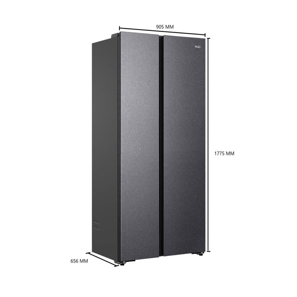 ตู้เย็น SIDE BY SIDE HAIER HRF-SBS569M 20.1 คิว สีดำ