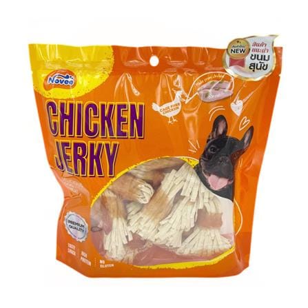 ขนมสุนัข NOVEE SPIRAL CHICKEN TARO 300 ก.