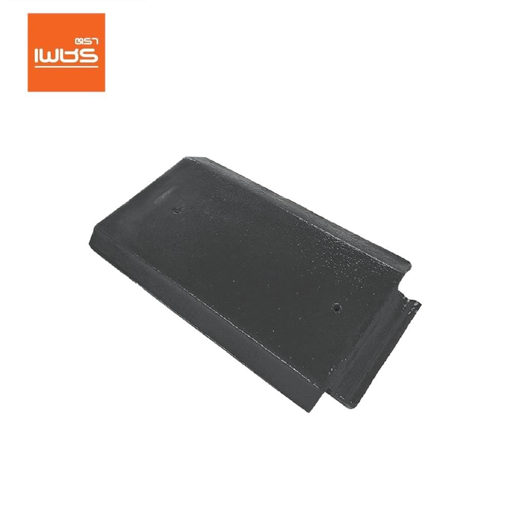 ครอบสันชนผนัง อดามัส แบบเรียบ ตราเพชร 21x33x2.8 ซม. สีเทาปฐพี