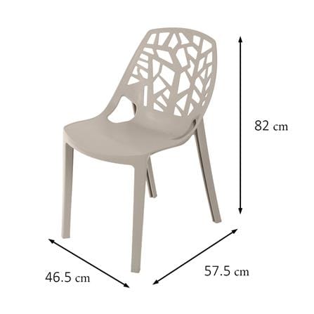เก้าอี้พลาสติก SPRING AMAZON CIRCULAR สีโทป_6