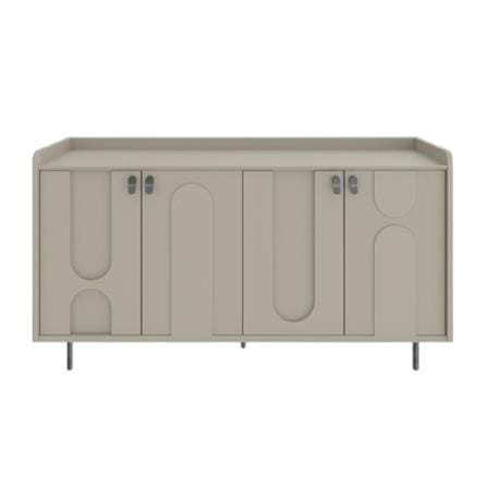 ตู้วางทีวี SB FURNITURE LAVIQUE 19225508 150 ซม. สีน้ำตาล/ครีม_0