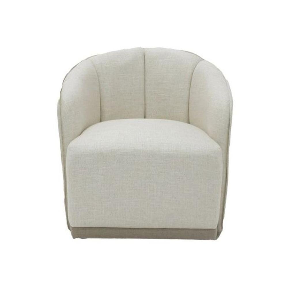 อาร์มแชร์ SB FURNITURE GIMMENA 19224933 สีครีม
