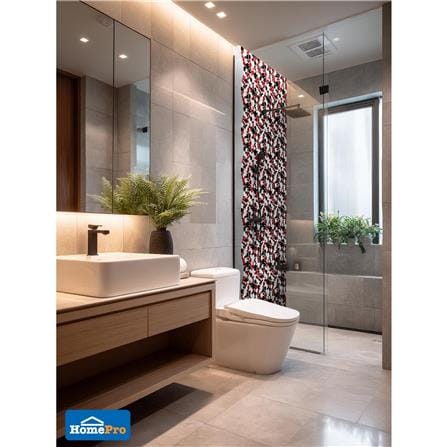 โมเสคแก้ว 30x30 ซม. DURAGRES ราวดี้ เรด ลาส_5