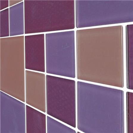 โมเสคแก้ว 30x30 ซม. DURAGRES เพอเพิ้ล ชิก_1