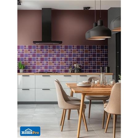 โมเสคแก้ว 30x30 ซม. DURAGRES เพอเพิ้ล ชิก_2