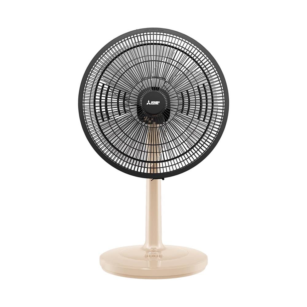 พัดลมตั้งโต๊ะ 18 นิ้ว MITSUBISHI D18A-GB CM-BW สีครีม