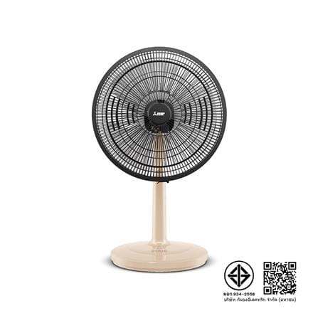 พัดลมตั้งโต๊ะ 18 นิ้ว MITSUBISHI D18A-GB CM-BW สีครีม_2