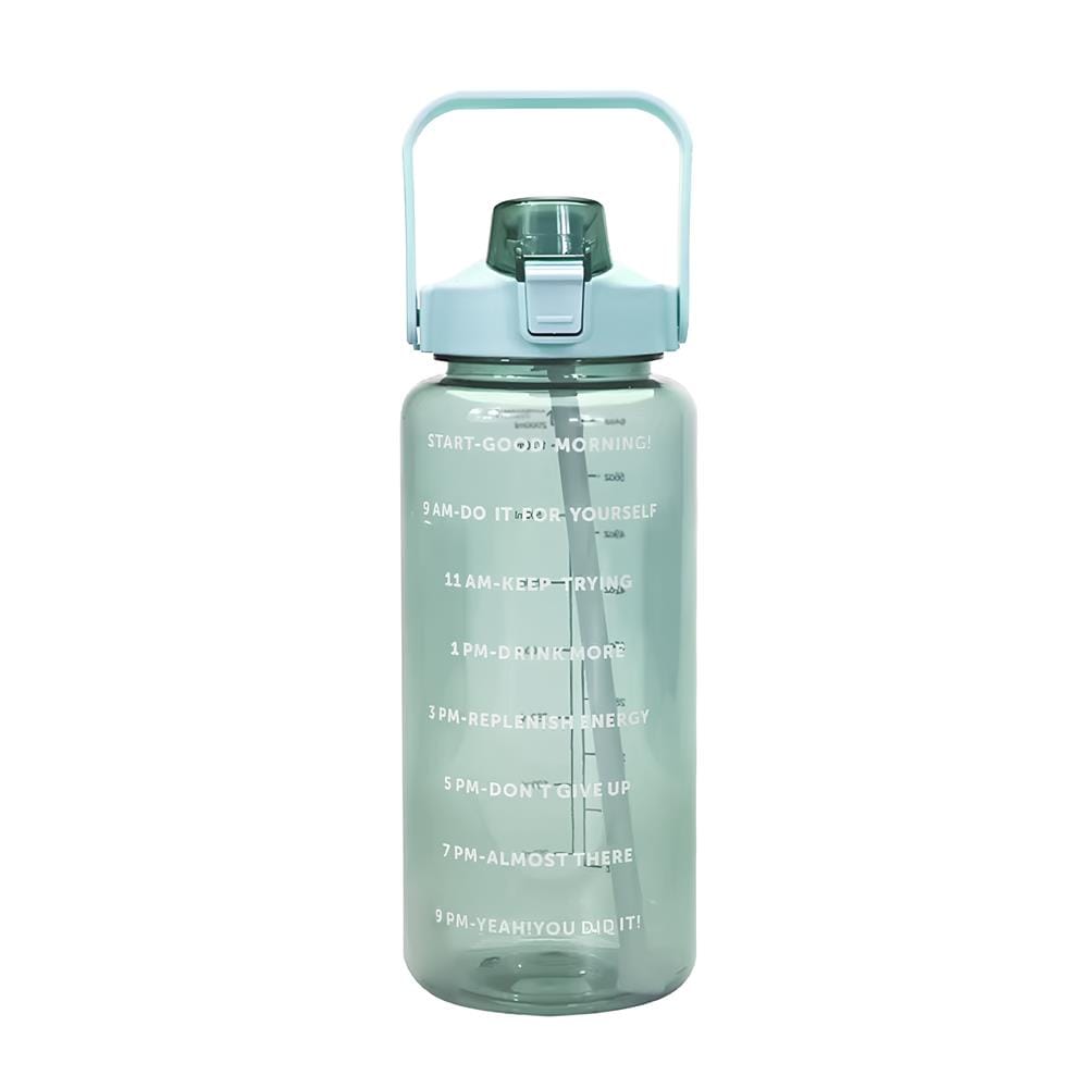 กระบอกน้ำพลาสติก TRITAN HANSEN 2 ลิตร สีเขียว