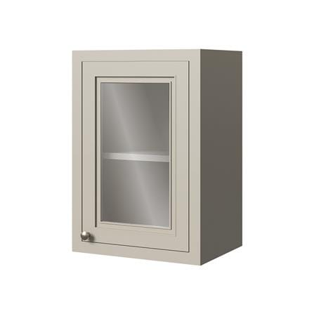 ตู้แขวนเดี่ยวบานกระจก CABIN SANDY 48x68 ซม. สีเบจ_1