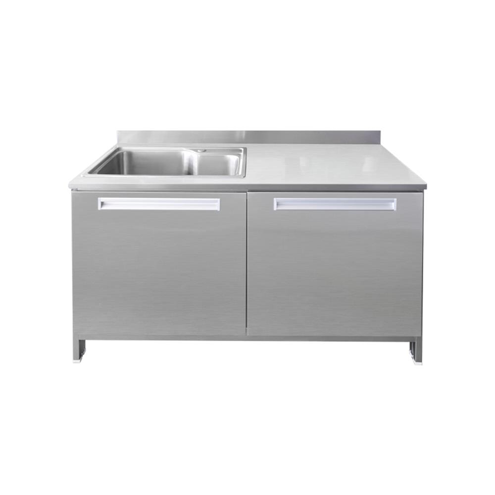 ตู้ตั้งพื้นท็อปซิงค์ 1 หลุม SANKI CLEAN KITCHEN SMC-NS1 120 ซม.
