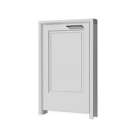 บานถังแก๊ส CABIN HARPER 45.5x79 ซม. สีเทา_1