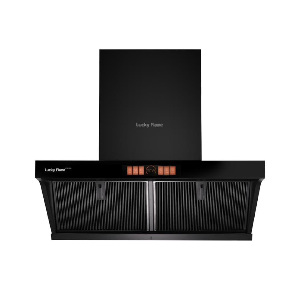 เครื่องดูดควันกระโจม LUCKY FLAME RWE-L19018(B) 90 ซม.