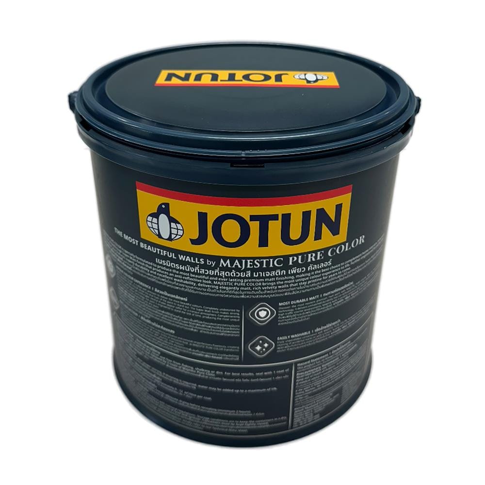สีน้ำทาภายใน ชนิดด้าน JOTUN MAJESTIC PURE COLOR BASE A สีขาว 3.6 ลิตร