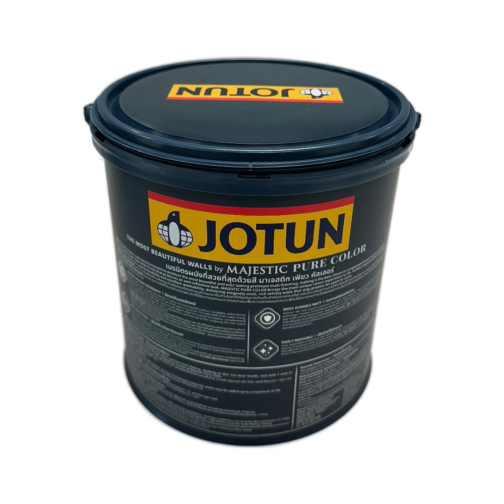 สีน้ำทาภายใน ชนิดด้าน JOTUN MAJESTIC PURE COLOR BASE B สีขาว 3.6 ลิตร