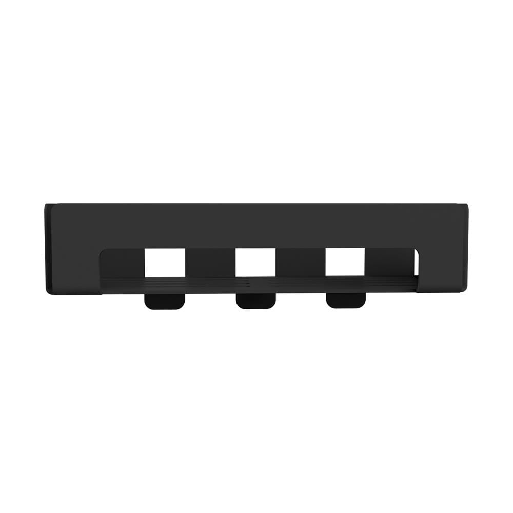 แผ่นชั้นวางของเหล็ก SPACEMAKER 25X8.9X5.1 ซม. สีดำ