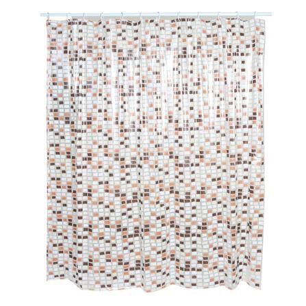 ม่านห้องน้ำ PVC WSP SCP-2/B5128 180X180 ซม._0
