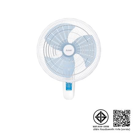 พัดลมติดผนัง 16 นิ้ว MITSUBISHI W16A-RC WH สีขาว_3