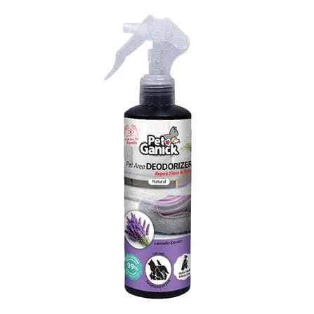 สเปรย์ระงับกลิ่นสัตว์เลี้ยง PET GANICK 240 มล. กลิ่นลาเวนเดอร์_0