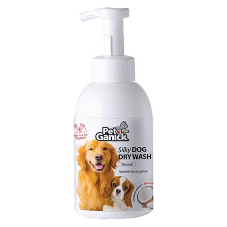 โฟมอาบน้ำแห้ง PET GANICK SILKY DOG 300 มล._0