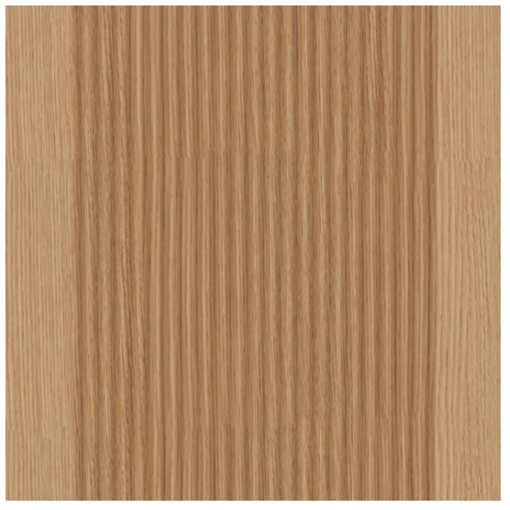 ประตูภายใน UPVC เจาะลูกบิด AZLE PZ05 80x200 ซม. สี NATURAL ASH WOOD
