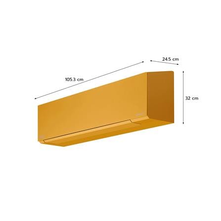 แอร์ผนัง CARRIER 42TVAB033BOI 30000 บีทียู อินเวอร์เตอร์ สีส้ม_8