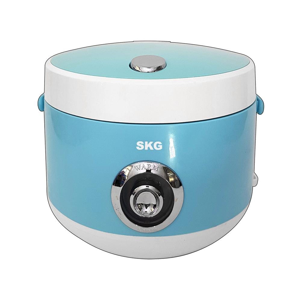 หม้อหุงข้าว MANUAL SKG SK-125 1.2 ลิตร สีขาว/ฟ้า