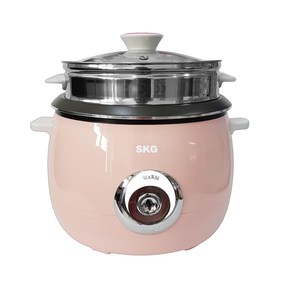 หม้อหุงข้าว MANUAL SKG SK-281 2.8 ลิตร สีชมพู