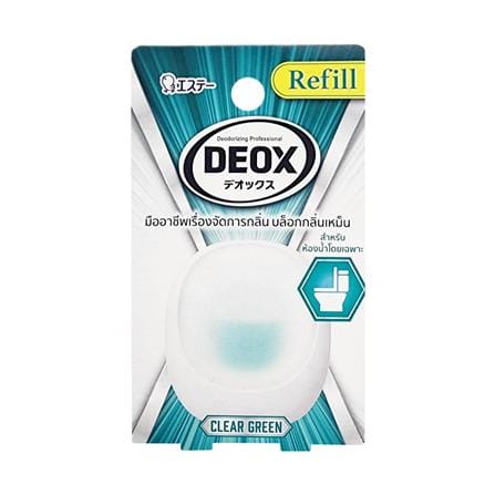 รีฟิลน้ำหอมปรับอากาศห้องน้ำ SHALDAN DEOX 6 มล. CLEAR GREEN_0