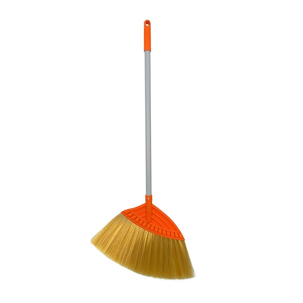 ไม้กวาดไนลอน ZUMO RICHCY ZM37 สีเทา/ส้ม