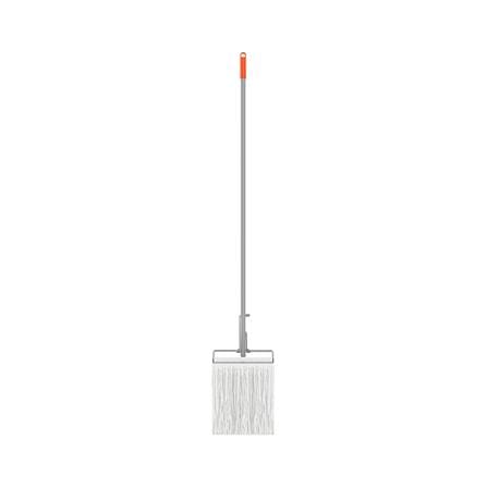 ไม้ม็อบถูพื้นแบบหนีบด้ามยาว ZUMO ZM13 10 นิ้ว สีขาว/ส้ม_1