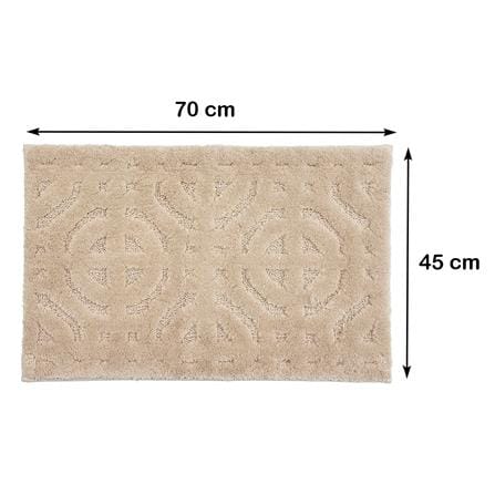 พรม HOME LIVING STYLE XIN 45X70 ซม. สีครีม_6