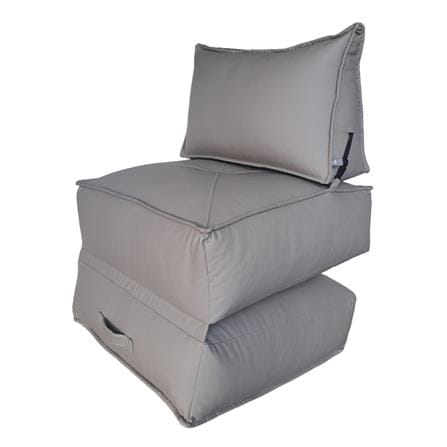 เบาะรองนั่ง HOME LIVING STYLE COLONY 28X56 นิ้ว สีเทา_2