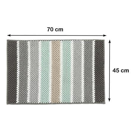 พรม HOME LIVING STYLE LEA 45X70 ซม. สีเทา_5